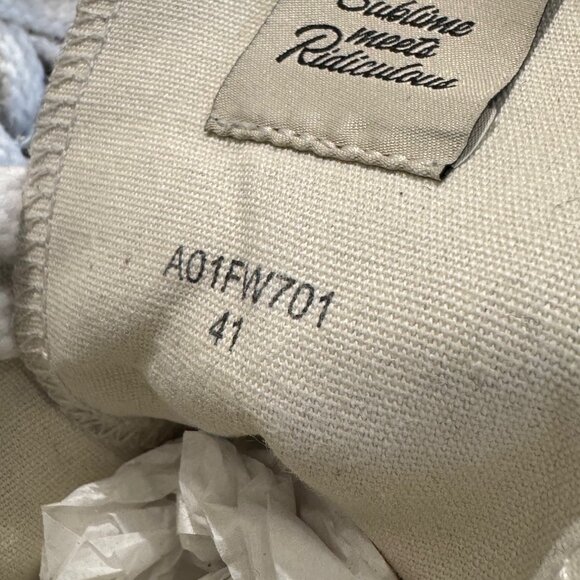 Maison Mihara Yasuhiro “Peterson” OG Sole Canvas High Sneakers - Picture 8 of 11